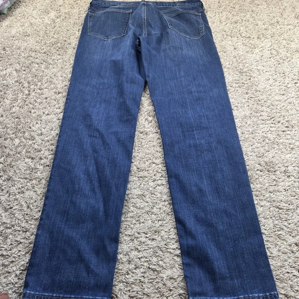 Banana Republic Jeans Mens 33x32 Blue Slim Fit Denim Stretch Mark*